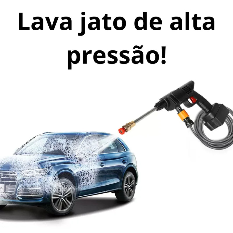 Lavadora de jato alta pressão recarregável